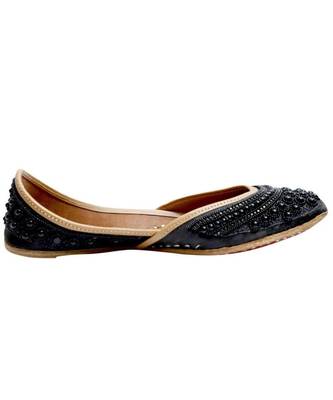 Black Pearl Work Party Wear Ethnic.Jutti 3