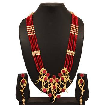 Maroon Necklace Sets 1