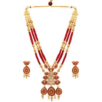 Maroon Necklace Sets 1