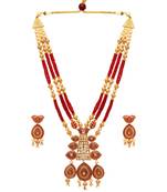 Maroon Necklace Sets