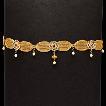 Maroon Waist Belt 1