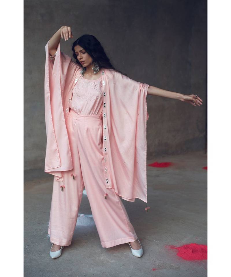 Pink "Lata" Three Piece Set