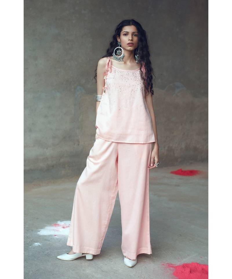 Pink    Lata    two piece set