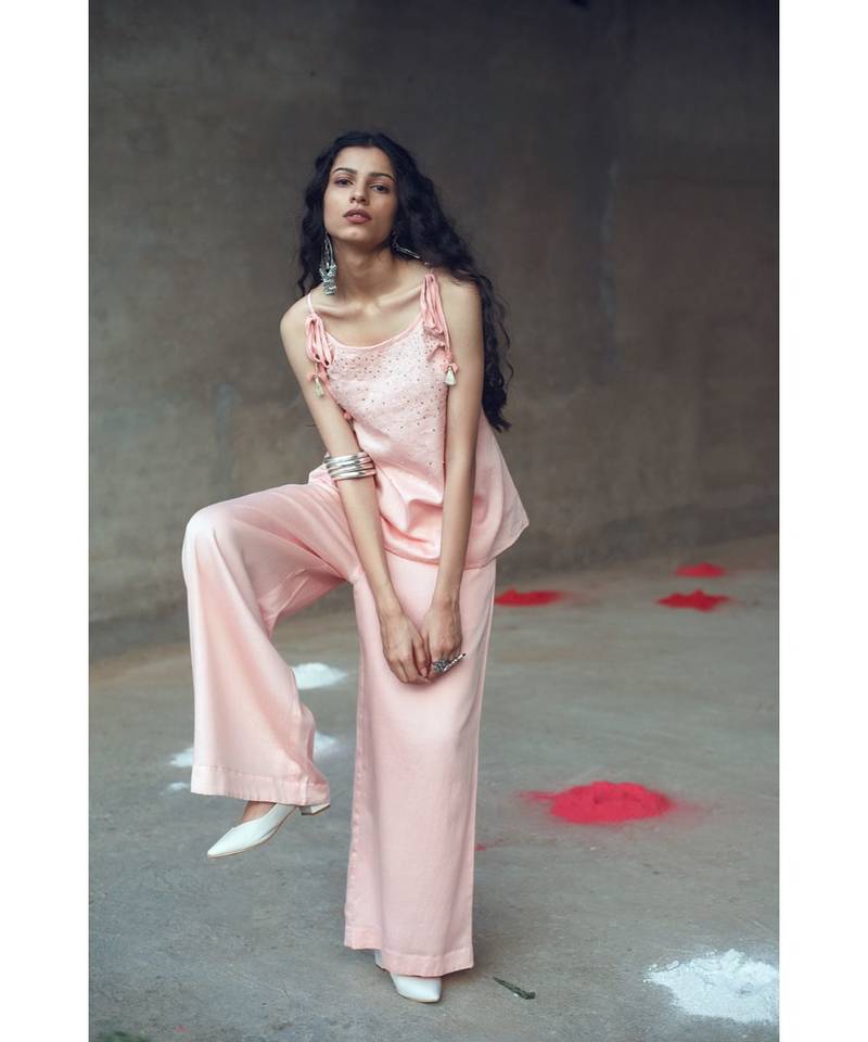 Pink    Lata    two piece set