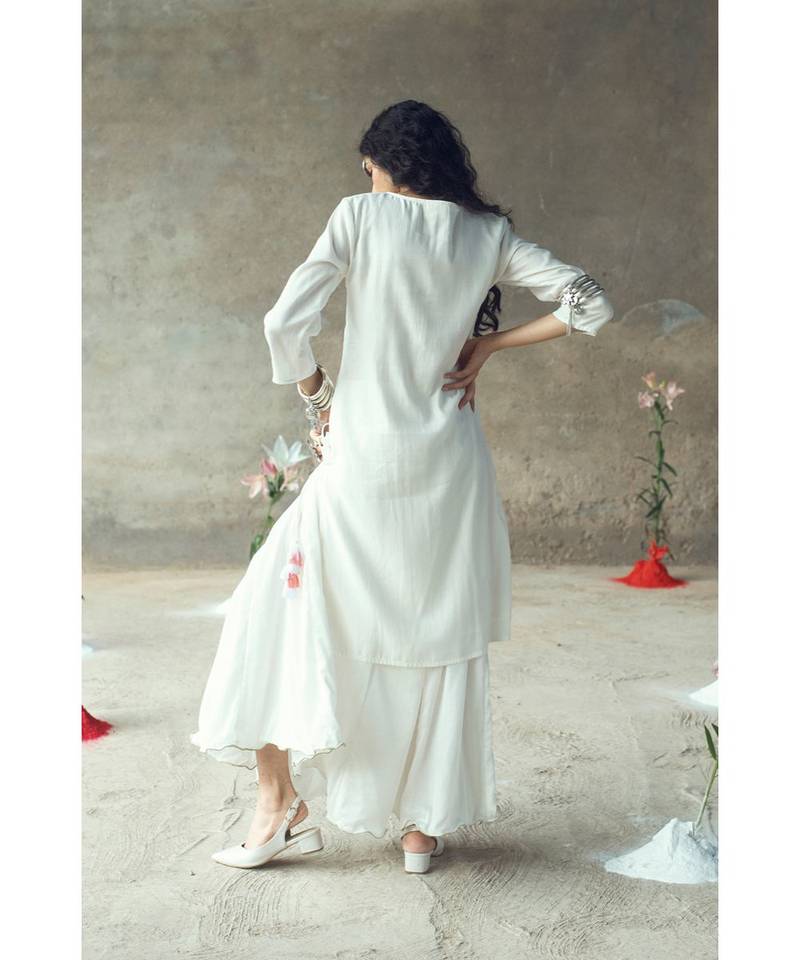 "Some" kurta-Skirt Set