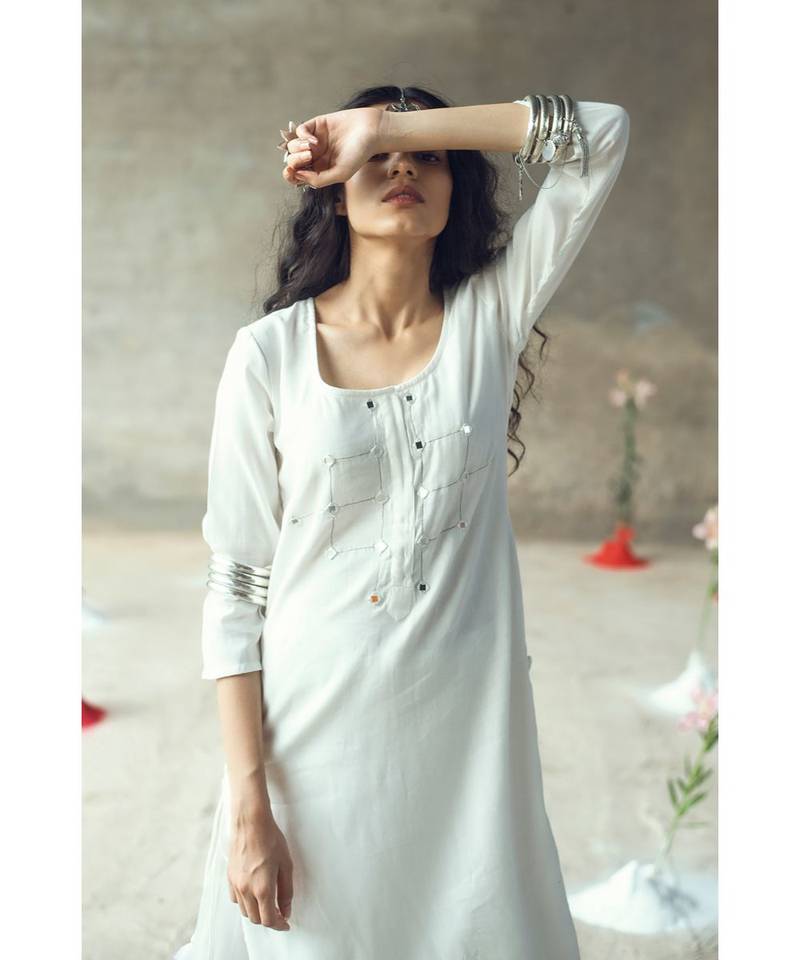 "Some" kurta-Skirt Set