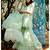 Samyuta green embroidered cotton silk kurta-sets