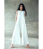 "Nanda" Mirror work Sleeveless Jumpsuit