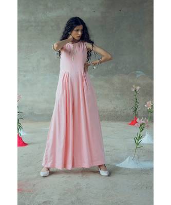 "Sundari" Pitthan Work Sleeveless Jumpsuit 1