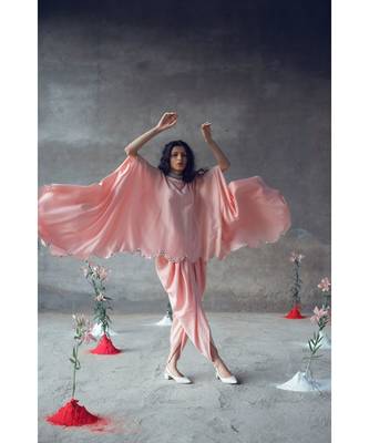 Pink    Rambha    Kaftaan Set 4
