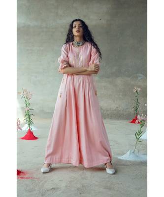 "Suvahu" Tie Up Sleeve Jumpsuit 1