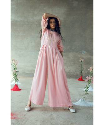 "Suvahu" Tie Up Sleeve Jumpsuit 2