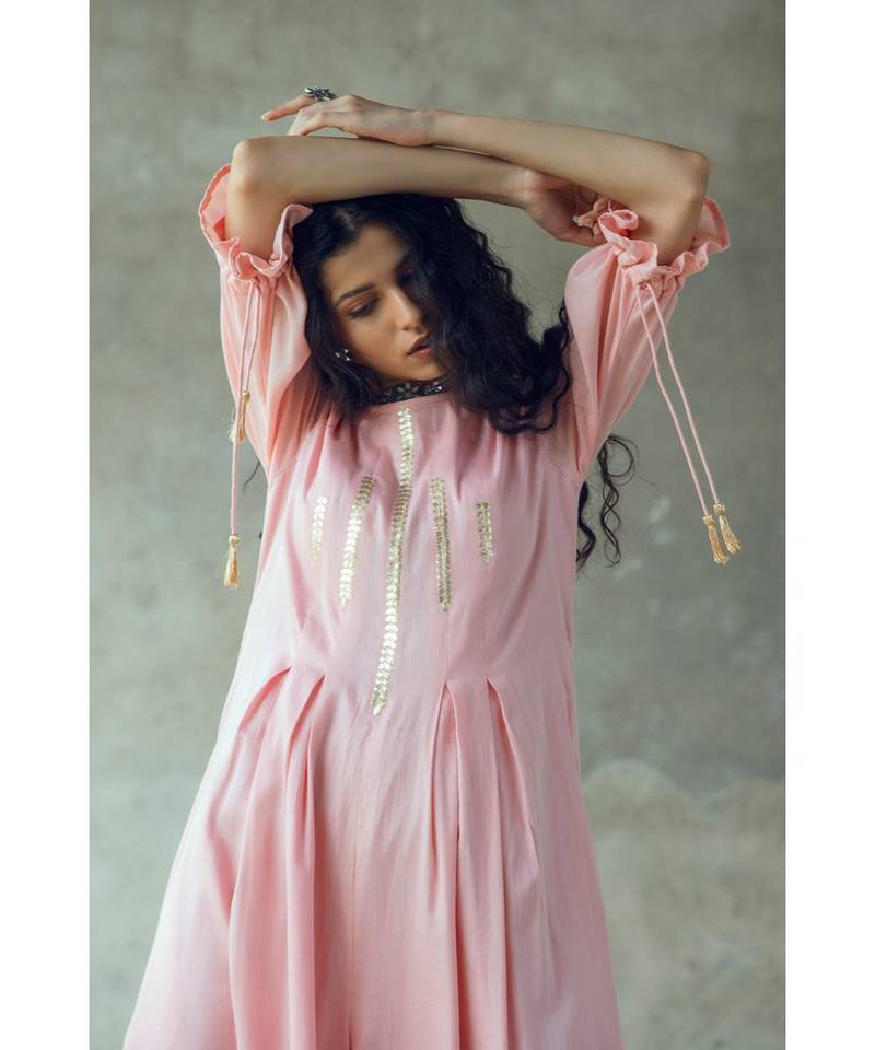 "Suvahu" Tie Up Sleeve Jumpsuit