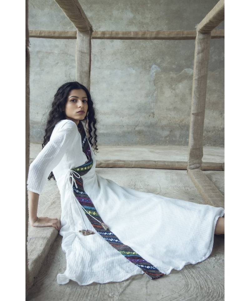 Meadows Wrap Maxi Dress
