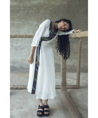Meadows Wrap Maxi Dress 3