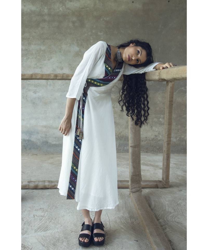 Meadows Wrap Maxi Dress