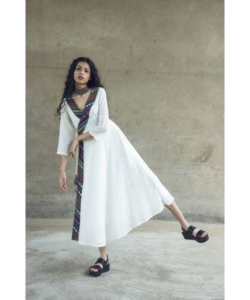Meadows Wrap Maxi Dress