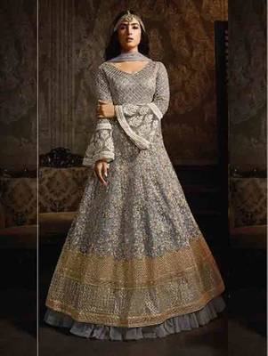 Multicolor Anarkali Party Wear Designer Suit 2