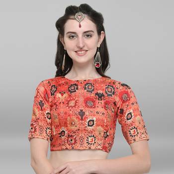 Women's Poly Silk Stitch Blouse 1