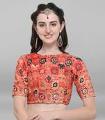 Women's Poly Silk Stitch Blouse