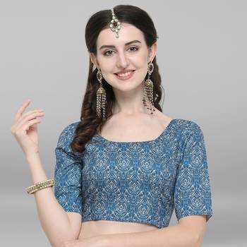 Janasya Women's Poly Silk Stitch Blouse 1