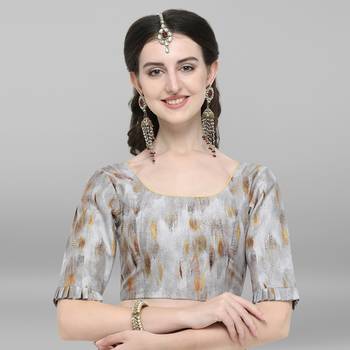 Janasya Women's Poly Silk Stitch Blouse 1