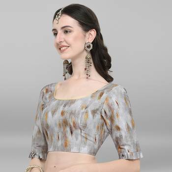 Janasya Women's Poly Silk Stitch Blouse 2