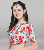 Women's Poly Silk Stitch Blouse