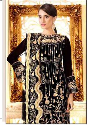 Black Party Wear Designer Pakistani Suit 1