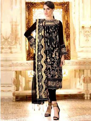 Black Party Wear Designer Pakistani Suit 2