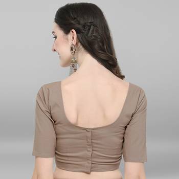 Janasya Women's Cotton Lycra Stitch Blouse 3