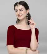 Women's Cotton Lycra Stitch Blouse