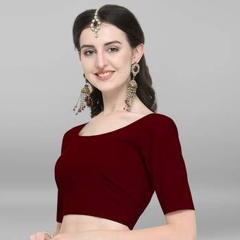 Women's Cotton Lycra Stitch Blouse 2