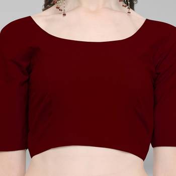 Women's Cotton Lycra Stitch Blouse 4