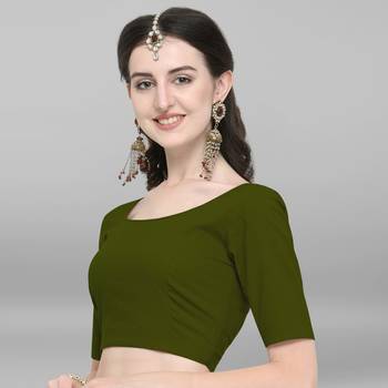 Women's Cotton Lycra Stitch Blouse 2