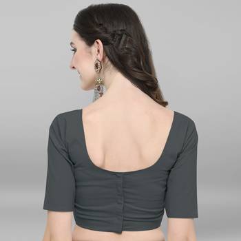 Janasya Women's Cotton Lycra Stitch Blouse 3