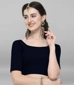 Janasya Women's Cotton Lycra Stitch Blouse