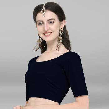 Janasya Women's Cotton Lycra Stitch Blouse 2