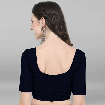 Janasya Women's Cotton Lycra Stitch Blouse 3