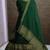Dark Green South Silk Designer Anarkali Suit