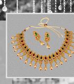 multicolor emerald  necklace-sets