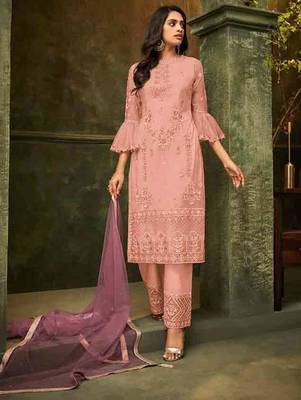 Pink Evening Wear Designer Pakistani Suit 2