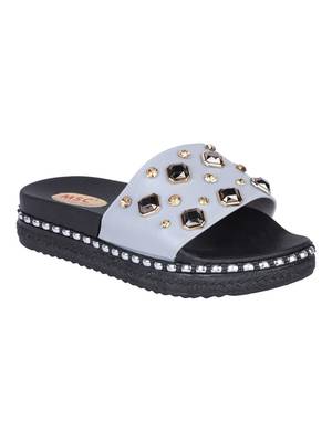 leatherette Stylish Fancy pink Platform Sandal For Women 1