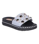 leatherette Stylish Fancy pink Platform Sandal For Women