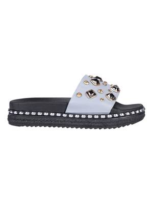 leatherette Stylish Fancy pink Platform Sandal For Women 2