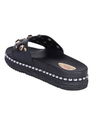 leatherette Stylish Fancy pink Platform Sandal For Women 3
