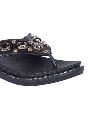 leatherette Stylish Fancy white Platform Sandal For Women 5