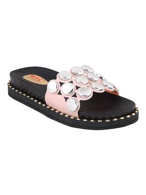 rubber Stylish Fancy white Platform Sandal For Women 1
