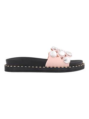 rubber Stylish Fancy white Platform Sandal For Women 2