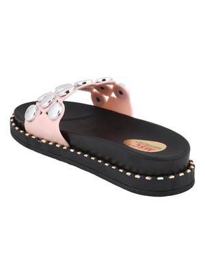 rubber Stylish Fancy white Platform Sandal For Women 3